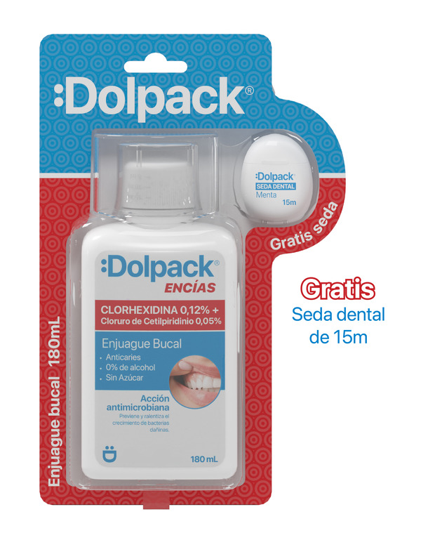 CLORHEXIDINA ENJUAGUE BUCAL DOLPACK® ENCÍAS