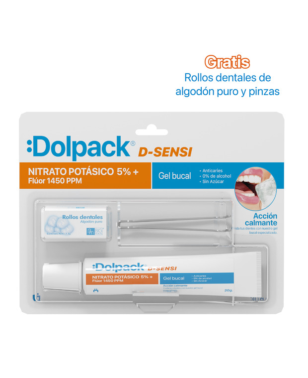 GEL BUCAL DOLPACK® D-SENSI NITRATO POTASICO