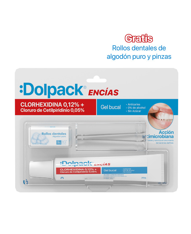 GEL BUCAL DOLPACK® ENCIAS CLORHEXIDINA 0,12%