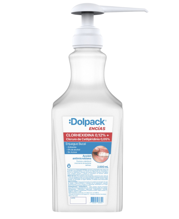 CLORHEXIDINA ENJUAGUE BUCAL DOLPACK® ENCÍAS - 2L